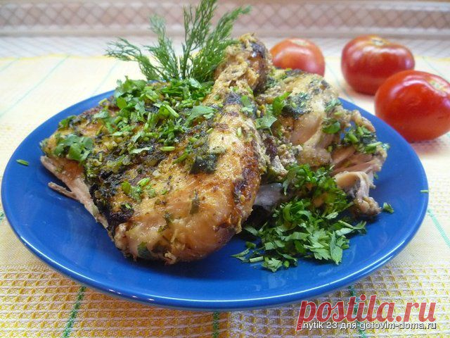 Чкмерули - курица по-грузински | Четыре вкуса