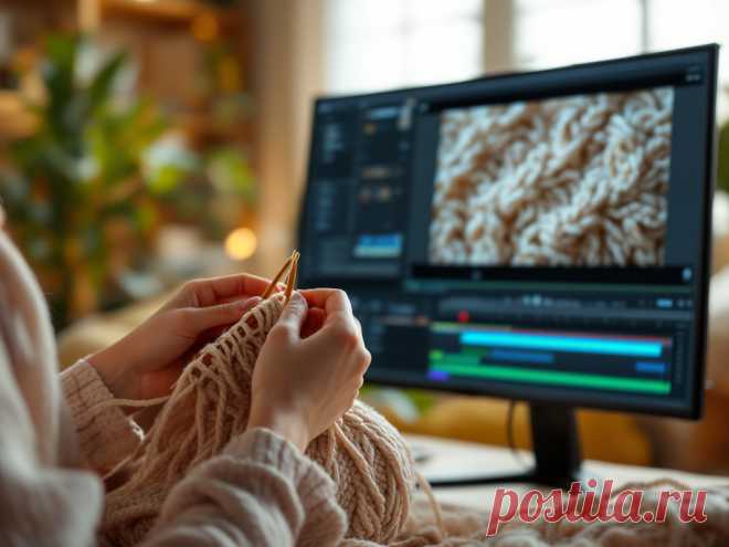 Почему зрители закрывают видео на 2-й минуте?
Съёмка рукоделия — это много повторяющихся действий и пауз. Но даже идеальная съёмка не спасёт, если монтаж превратит мастер-класс в скучную лекцию. Если не «прокачать» монтаж, зрители уйдут, не досмотрев.
Поэтому в ближайших публикациях продолжу тему рукоделия и поделюсь 6 короткими лайфхаками при монтаже мастер-классов, которые помогут превратить 2 часа съёмки в 10 минут захватывающего видео и решить проблему ухода зрителей на второй минуте.
