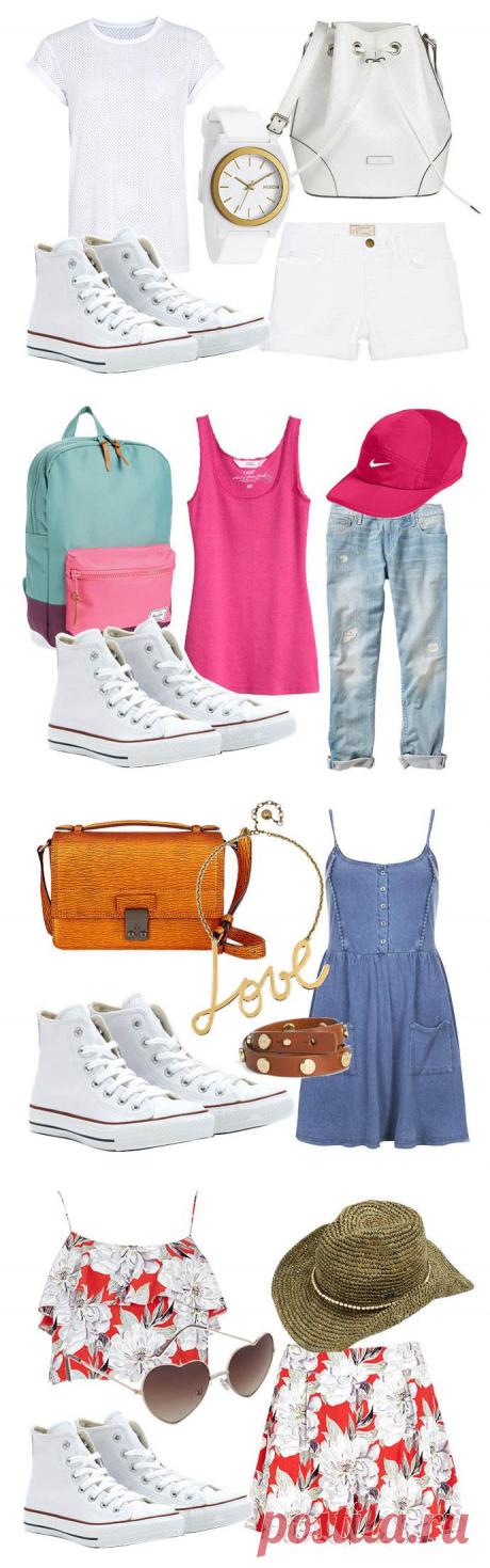 С чем носить кеды: фото, советы и рекомендации стилистов | Красота/Практика - ELLE | Мода на Elle.ru