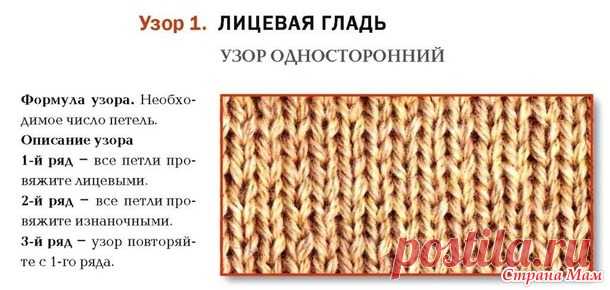 Лекция №5 Условные обозначения. Понятие рапорта. Чтение схем. - Помощь в вязании - Страна Мам