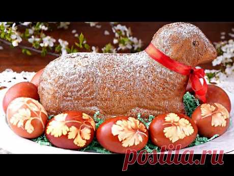 🐑"Пасхальный Барашек"🐑 Рецепт вкуснейшего теста для кексов! Пасхальная Выпечка "Агнец" ("Ягнёнок")!