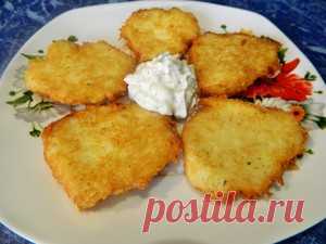 Драники картофельные с манкой. рецепт с фотографиями