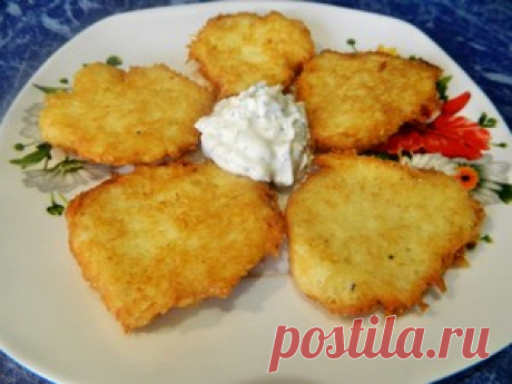 Драники картофельные с манкой. рецепт с фотографиями