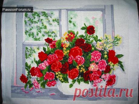 Моя вышивка. / Вышивка. Работы пользователей / PassionForum - мастер-классы по рукоделию