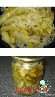 Салат из огурцов и лука - кулинарный рецепт