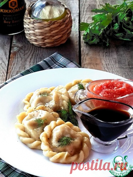 Пельмени со свининой и квашеной капустой - кулинарный рецепт