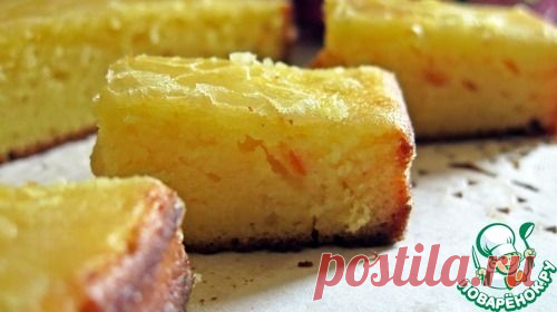 Сочный апельсиновый пирог "Для любознательных" - кулинарный рецепт