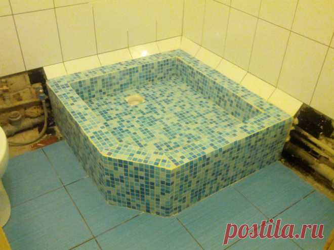Сделай сам – Душевой поддон