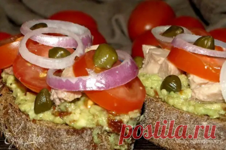 Брускетты с авокадо, печенью трески и помидорами - Будет вкусно - 9 марта - 43378859985 - Медиаплатформа МирТесен