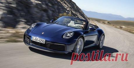Porsche 911 Carrera Cabriolet 2019 – «летняя» версия Порше 911 - цена, фото, технические характеристики, авто новинки 2018-2019 года