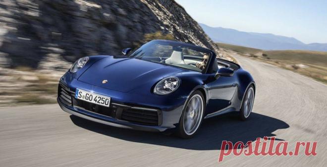 Porsche 911 Carrera Cabriolet 2019 – «летняя» версия Порше 911 - цена, фото, технические характеристики, авто новинки 2018-2019 года