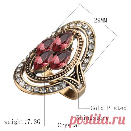 Кинели Мода Фиолетовый Кристалл Кольца Bijoux Femme Античное золото Мозаика Кристалл обручальное кольцо Винтаж Jewelry Новинка 2017 года купить в магазине kinel Retro Jewelry store на AliExpress