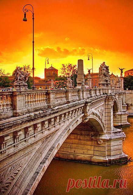 Sunset in Rome | acharmingmoment приколол(а) это к доске Sunrise ☼ Sunset