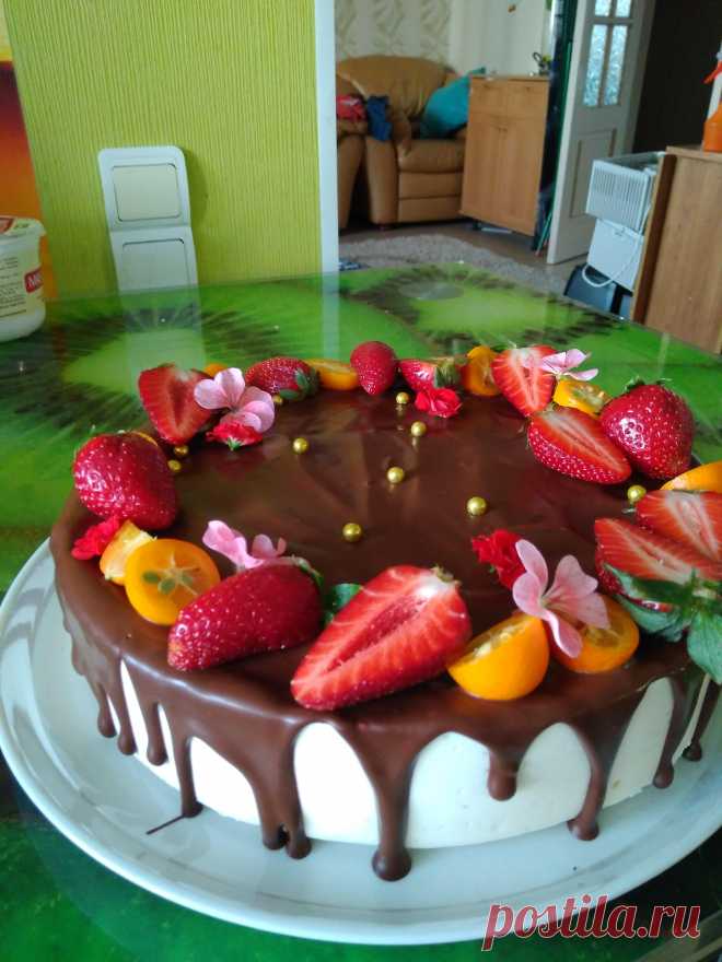 Торт Птичье молоко с агаром - Лучший рецепт с пошаговыми фото