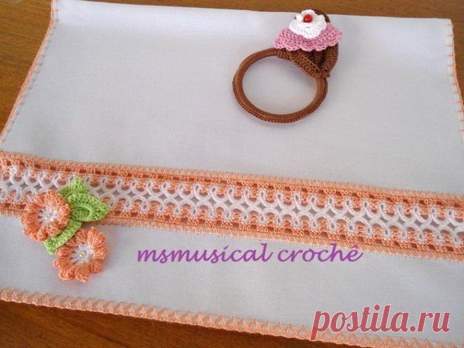 Очень красивая обвязка крючком (УЗОРЫ КРЮЧКОМ) | Журнал Вдохновение Рукодельницы