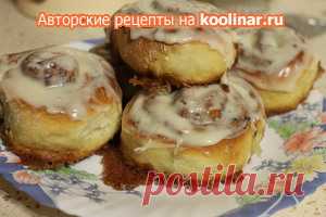 Булочки Синнабон рецепт с фотографиями