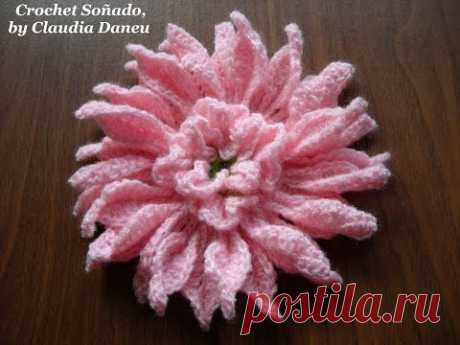 ELEGANT CROCHET DAISY / MARGARITA CROCHET ELEGANTE