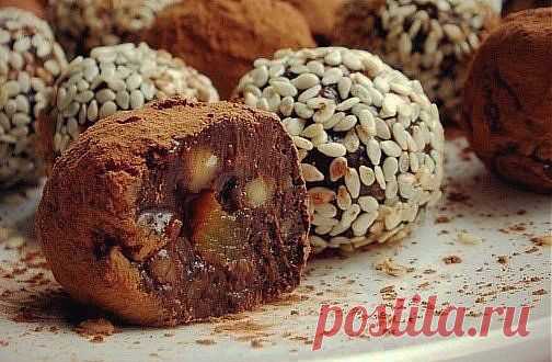 Домашние полезные конфетки