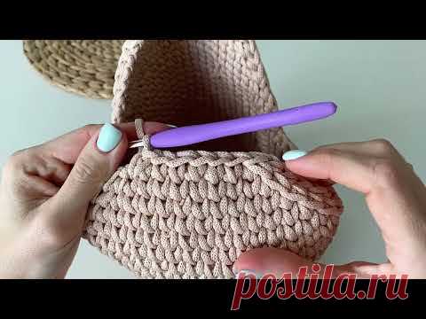 СУМКА БАГЕТ, САМАЯ СТИЛЬНАЯ И ФУНКЦИОНАЛЬНАЯ СУМКА КРЮЧКОМ!