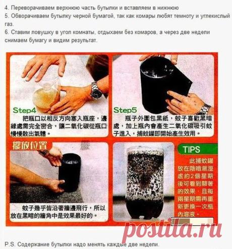 Отличный способ для ловли комаров