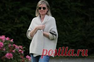 Жакет с распашными полочками Chausey - Вяжи.ру