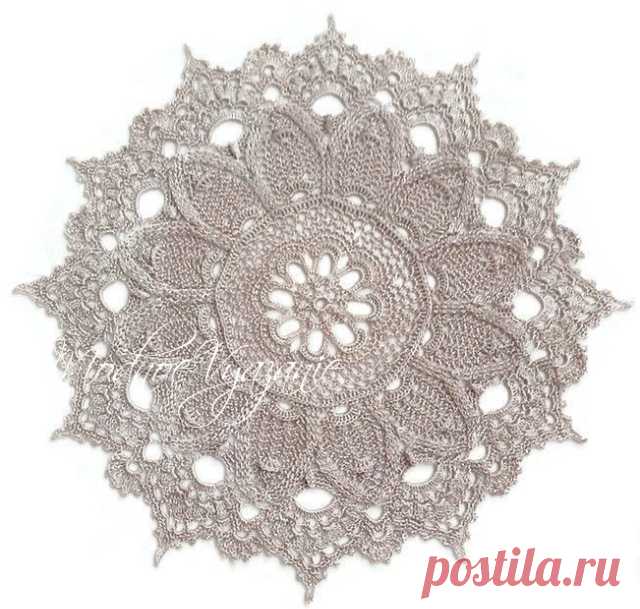 Красивые салфетки крючком - Crochet - Modnoe Vyazanie