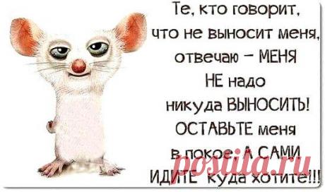 Просто оставьте меня в покое......