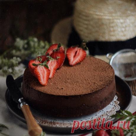 Шоколадный чизкейк - пошаговый рецепт с фото