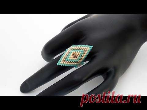 TheHeartBeading: Passo a Passo Anel em Brick Stitch