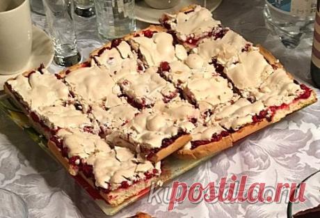 Торт "Дамский каприз" с клюквой. Рецепт пошаговый с фото на Kuroed.com