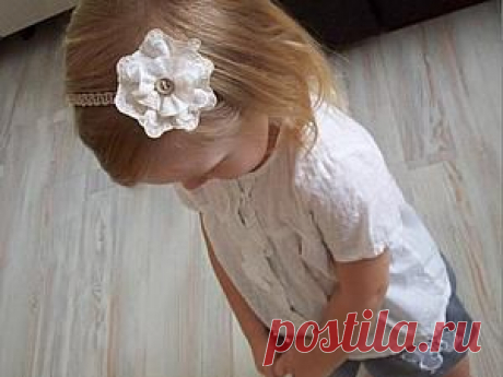 Плетем и украшаем ободок-резинку - Ярмарка Мастеров - ручная работа, handmade