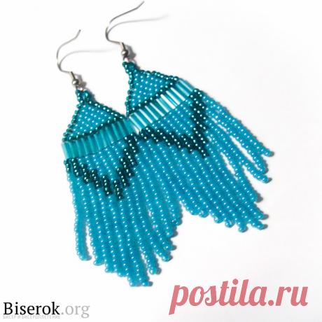 Серьги-кисти / Серьги / Biserok.org