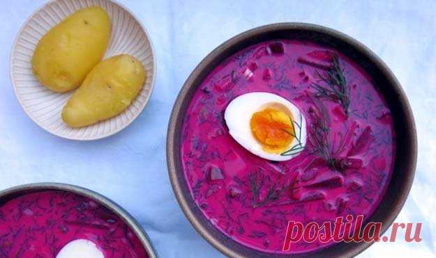 Рецепты холодных супов #со_свеклой
- Литовский холодный #суп со свеклой Saltibarsciai
- Свекольный #летний_суп «Хлодник» — холодный #суп по-польски
- #Холодный_суп с курицей, свеклой и свекольными листьями
- Холодный #свекольный_суп с помидорами и смородиной