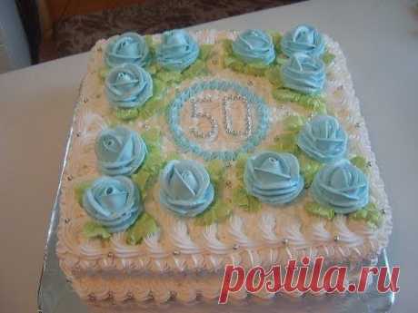 Торт на 50 лет