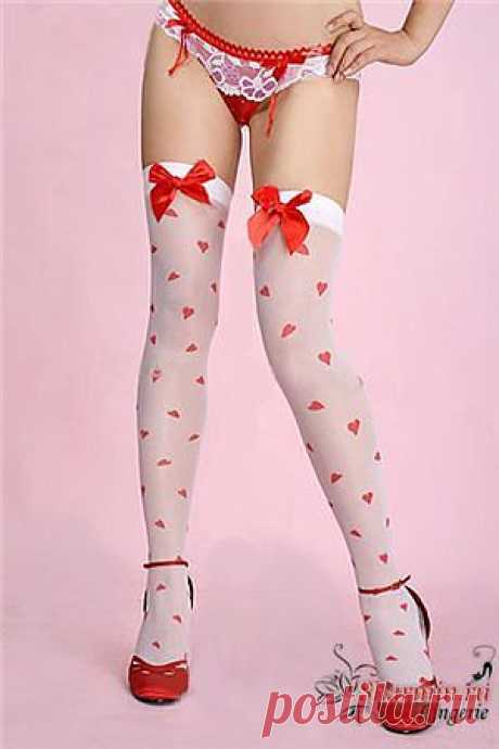 интересные чулочки ко Дню Святого Валентина