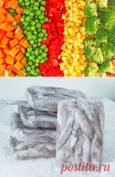 Замороженные продукты: мифы и правда | ВитаПортал - Здоровье и Медицина