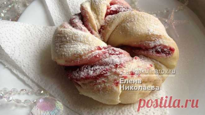 Клюквенные веночки – рецепт с фото от Лиги Кулинаров, пошаговый рецепт