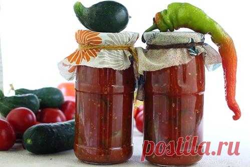 Лечо из огурцов на зиму: вкусная и необычная заготовка