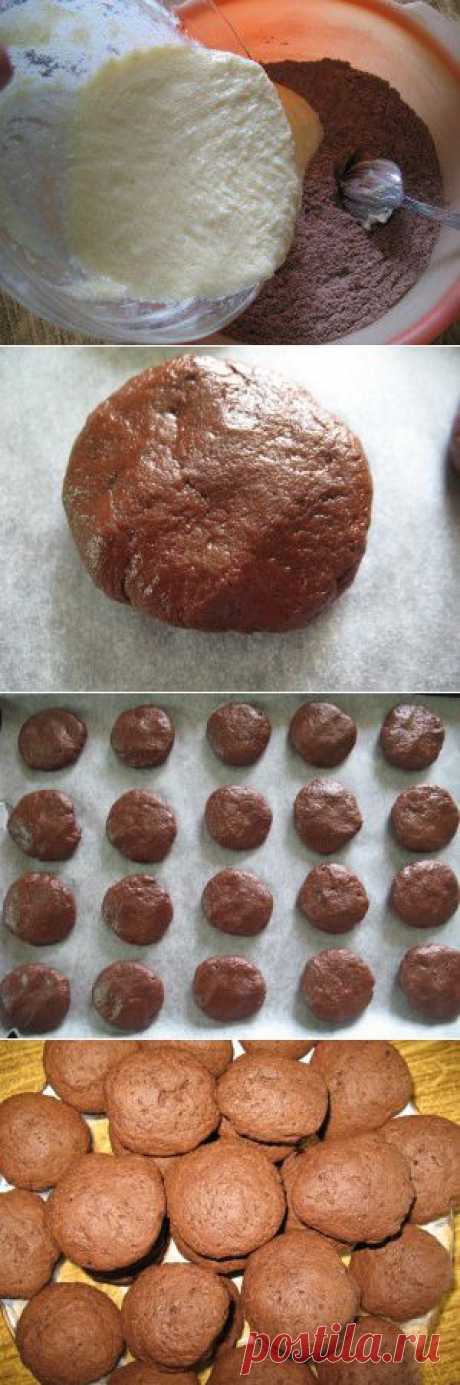 Печенье шоколадное
