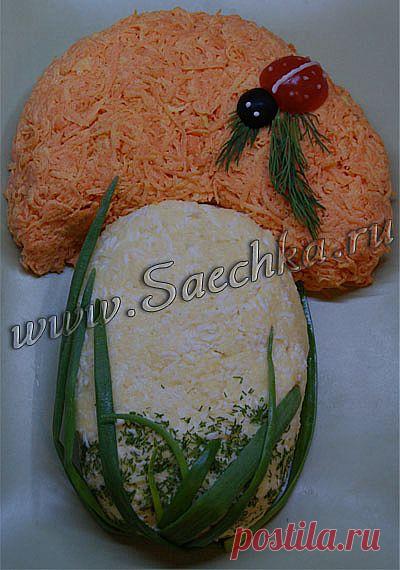 Салат "Грибок" | рецепты на Saechka.Ru