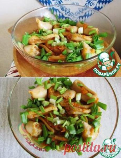 Кальмары в банке - кулинарный рецепт