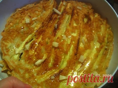 Соломка из кабачков