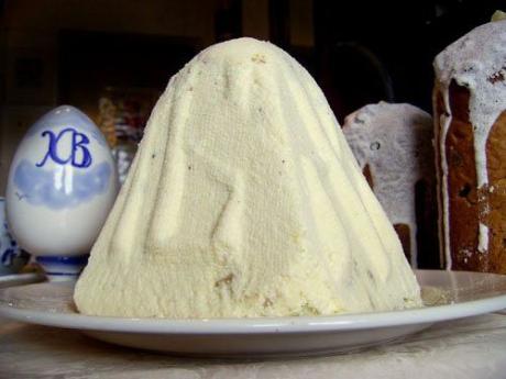 Классическая творожная пасха.