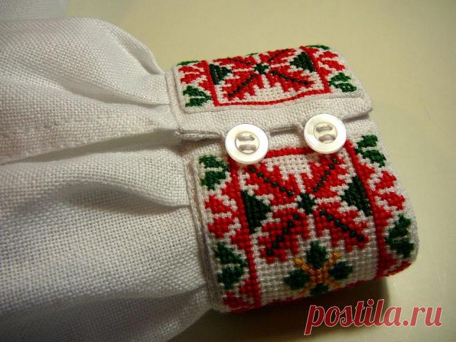 natalka peregonchuk: Манжеты рукава со складочками