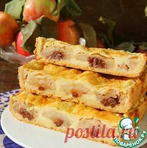 Яблочный пирог или пирожные - кулинарный рецепт