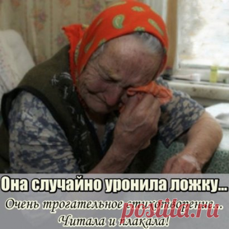 Она случайно уронила ложку.
Звук был сильнее выстрела в тиши,
И, испугавшись, вздрогнула немножко.
Сын нервно бросил: - Мама, не спеши...
И тут взвилась змеей ее невестка,
Как будто наступила на иглу:
- Я ж говорю, что ей у нас не место,
На кухне вечно крошки на полу!
Ты знаешь, как она меня достала.
Я что, слугой быть ей должна?
Так вот, последний раз тебе сказала -
Решай сегодня - я или она.
Кричала нервно, громко, истерично
И начисто забыв о тормозах.
Опять испорчен зав...