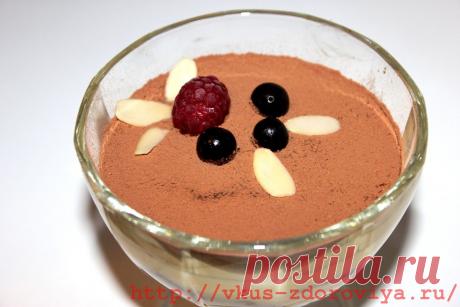 Рецепт десерта с заварным кремом и шоколадным савоярди | vkus-zdoroviya.ru