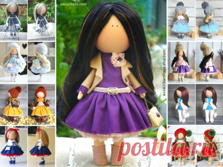 Doll for Nursery Interior Decor, Collectable Art Doll, Unique Doll for Girl, Custom Made Doll Handmade, Doll by Your Photo by Margarita Hello, dear visitors!  This is unique magic doll created by Master Margarita Hilko (Kiev, Ukraine). This doll is sold and photos are given as examples of possible doll. New doll will be made with some changes in color and\or accessories, keeping the main style, but we can assure you will love your