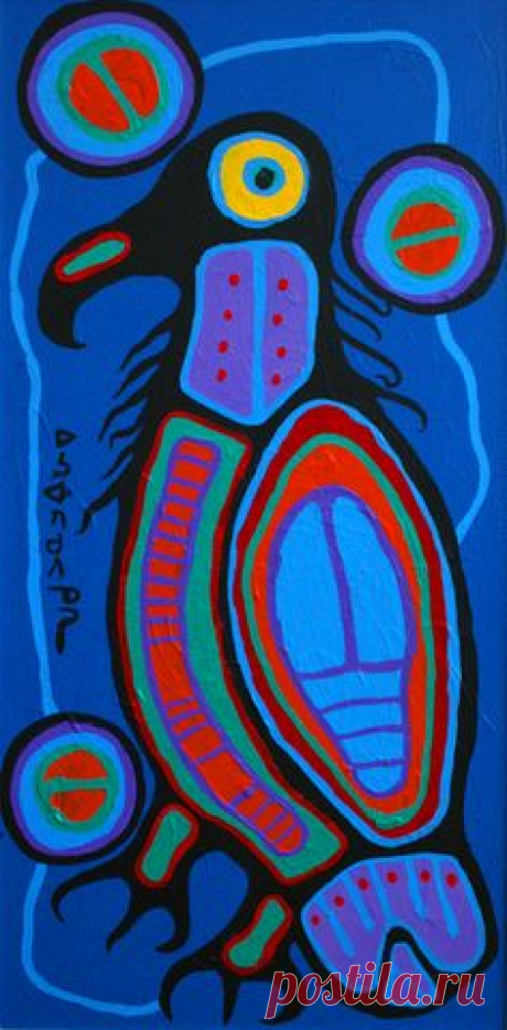 Norval Morrisseau original paintings