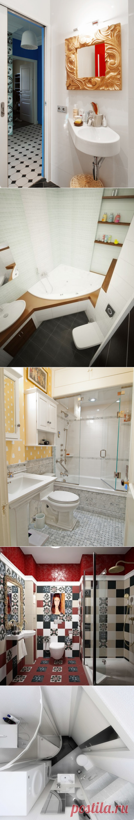 Практичные решения для санузла — Роскошь и уют